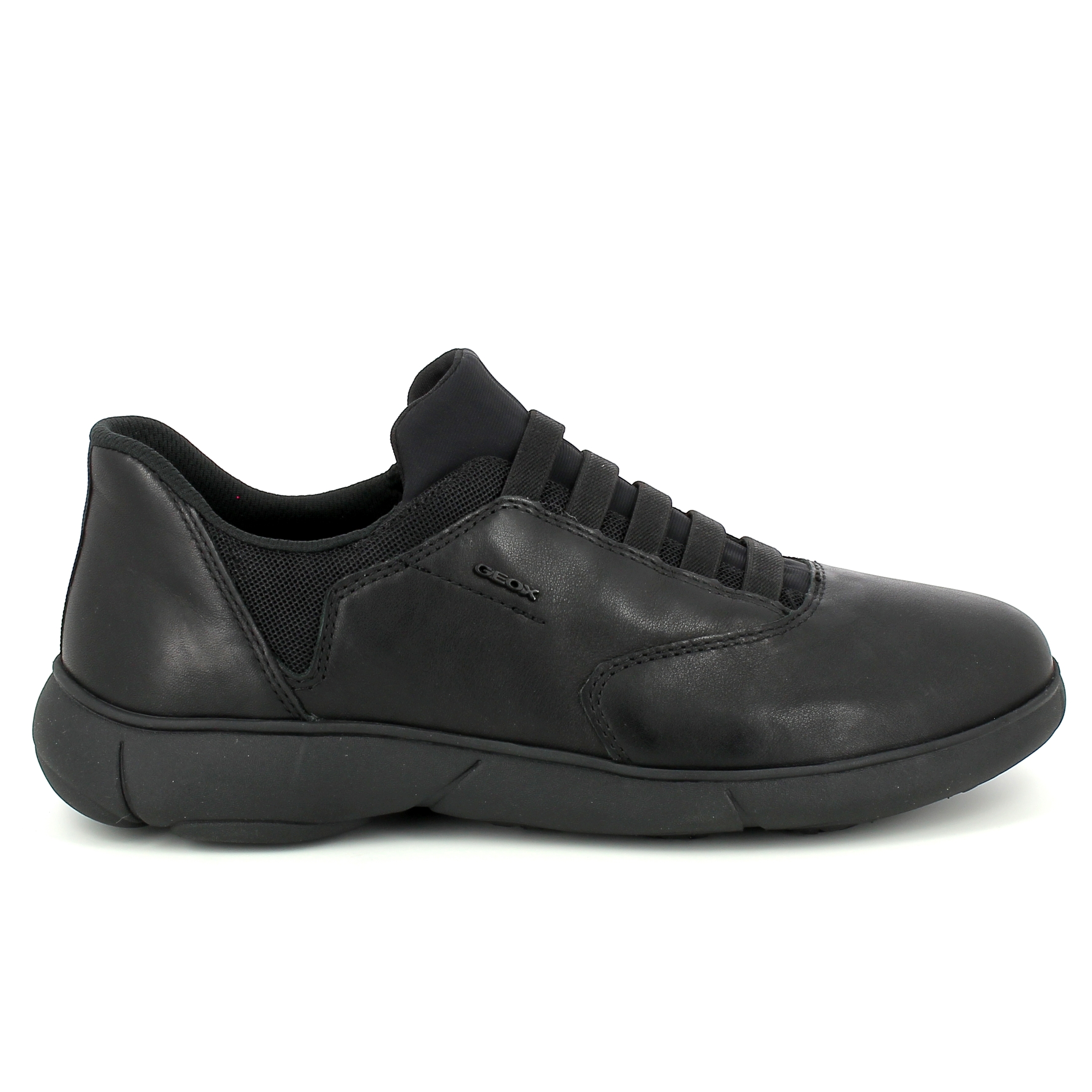 Nebula sneakers da uomo in pelle nera