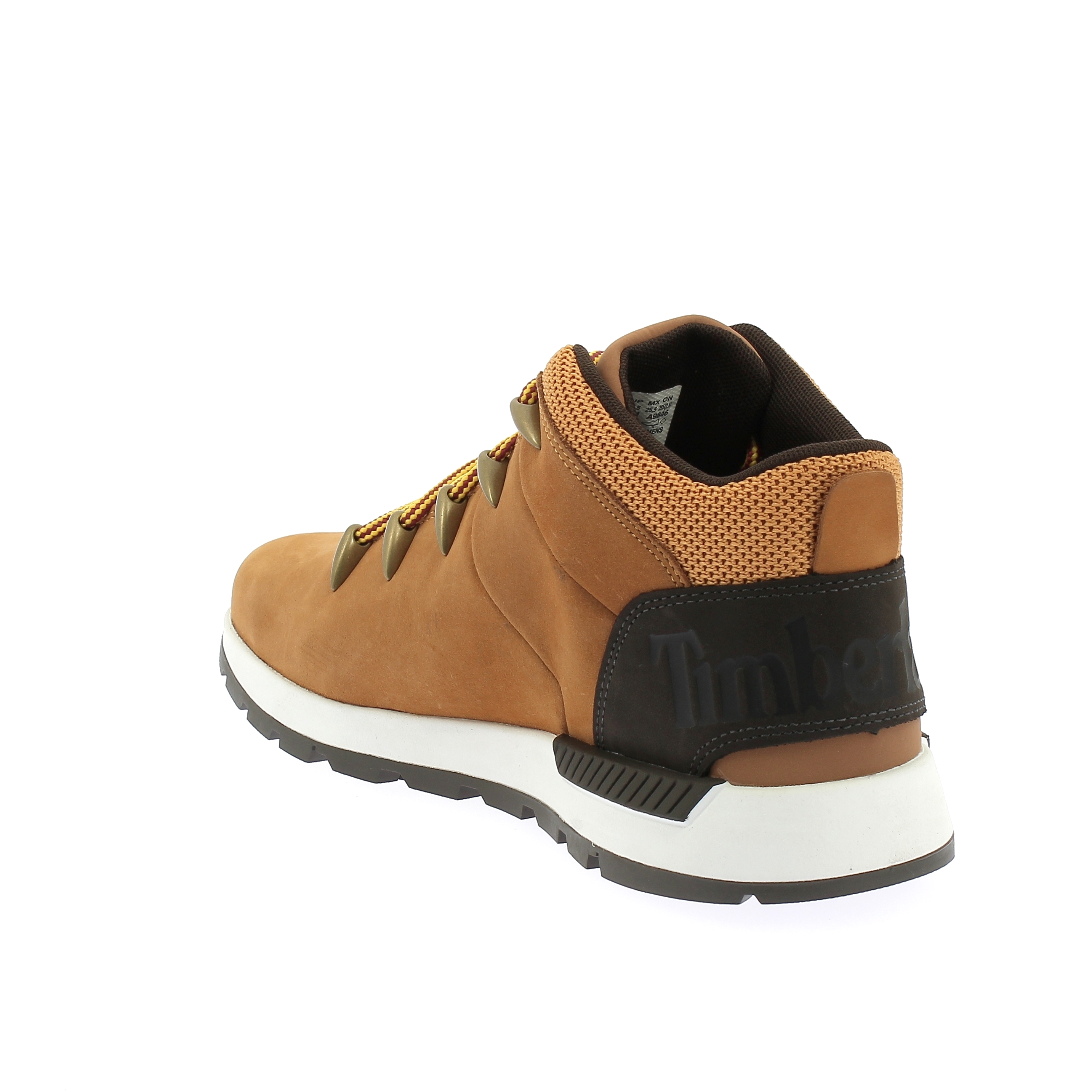 Sprint Trekker Mid Lace polacco da uomo in nabuk giallo TIMBERLAND A257D 2311 Bertossi Calzature