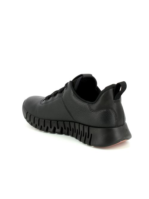 Gruuv sneakers da uomo in pelle nera con fodera Gore-Tex e suola flessibile ECCO | 52522401001