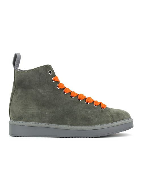 P01 polacchino da donna in camoscio verde PANCHIC | P01W1400200006D10F03