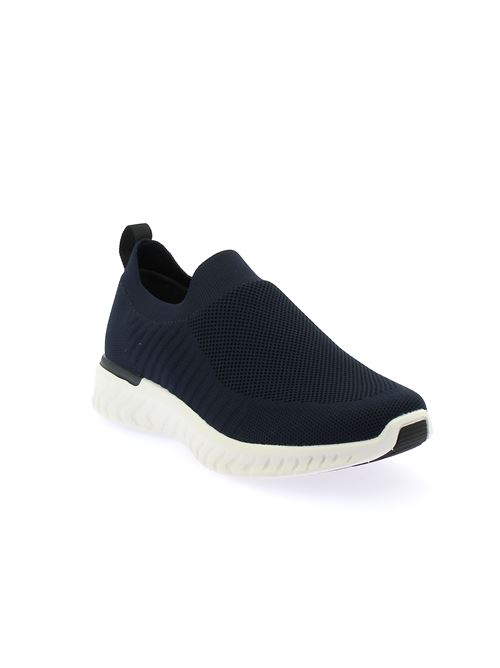 Wovenstretch slip on da uomo in tessuto stretch blu ARA | 3502132
