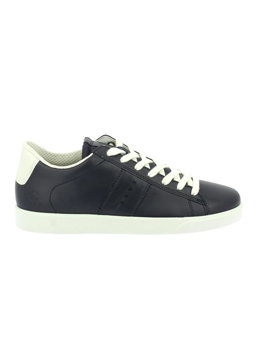 Streer Lite W sneakers da donna in pelle blu ECCO | 21280351284