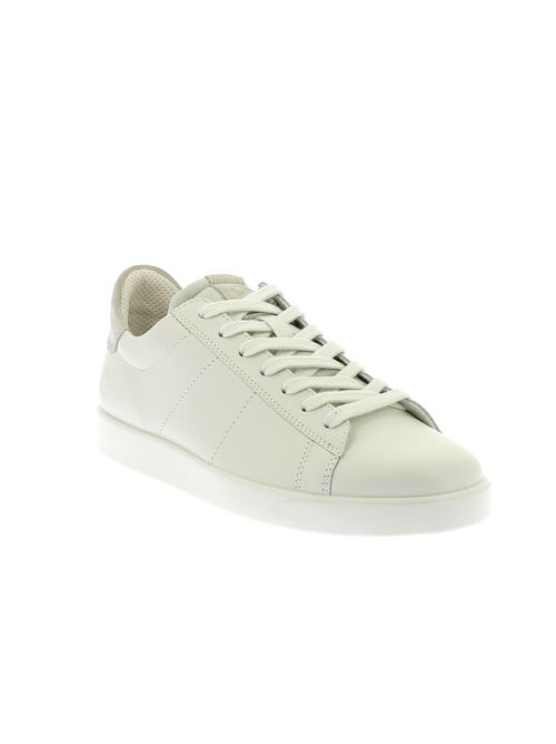 Street Lite M sneakers da uomo in pelle bianca ECCO | 52130458336