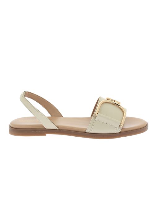 Naileen A sandalo da donna in pelle bianco latte GEOX | D35SDA000TUC1122