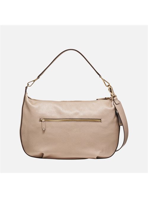 Aurelyi maxi hobo da donna in pelle martellata taupe GEOX | D36KYA00046C6738