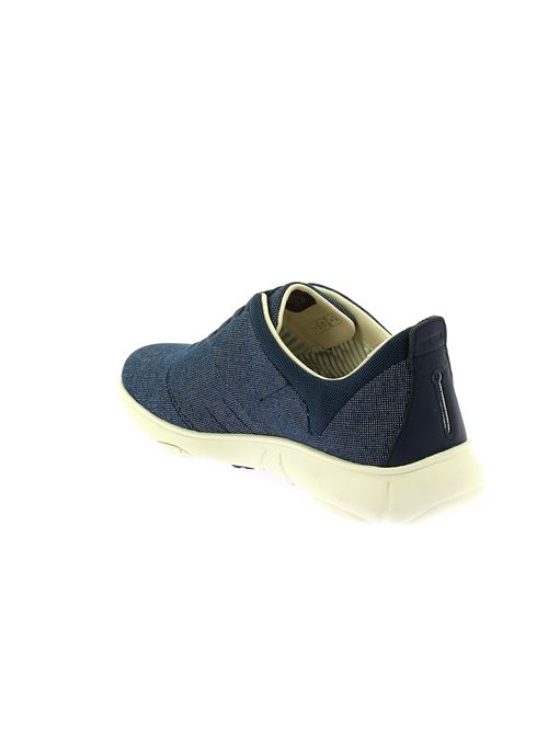 Nebula sneaker da donna in tessuto traspirante ultraleggero blu GEOX | D45VUB0AS85C4002