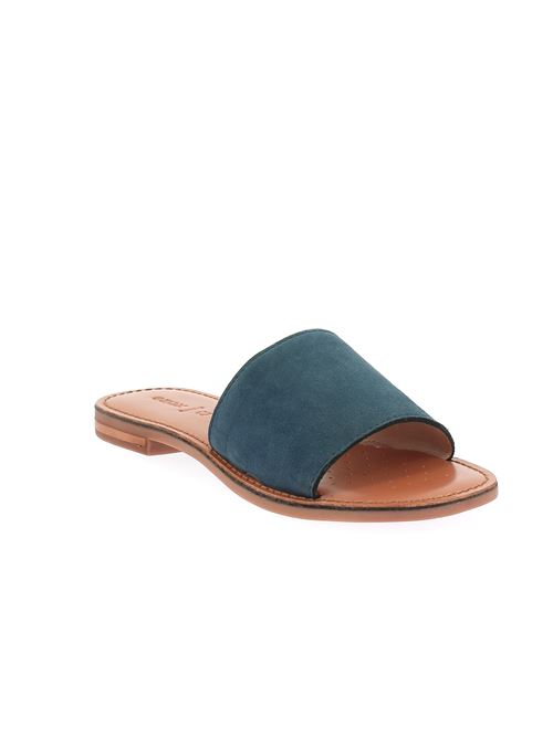 Maddalusiac sabot da donna in camoscio blu avio GEOX | D55YML00021C4005