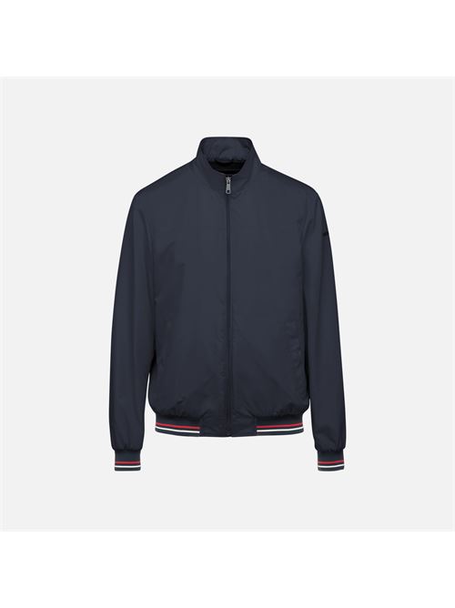 Jharrod giubbino bomber da uomo in tessuto blu GEOX | M5520JT3221F1823