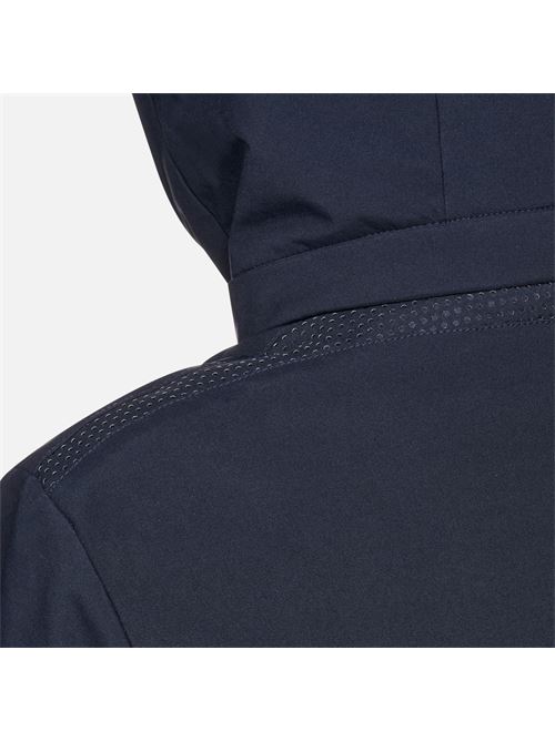 Giacca Donna Blu Notte con Cappuccio Removibile - Spherica GEOX | W5522JT3224F1624
