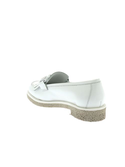 mocassino da donna in pelle bianca G.LUCA | NA251X