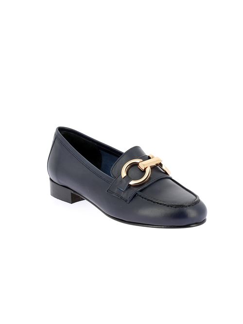 mocassino da donna in pelle blu G.LUCA | NA252X