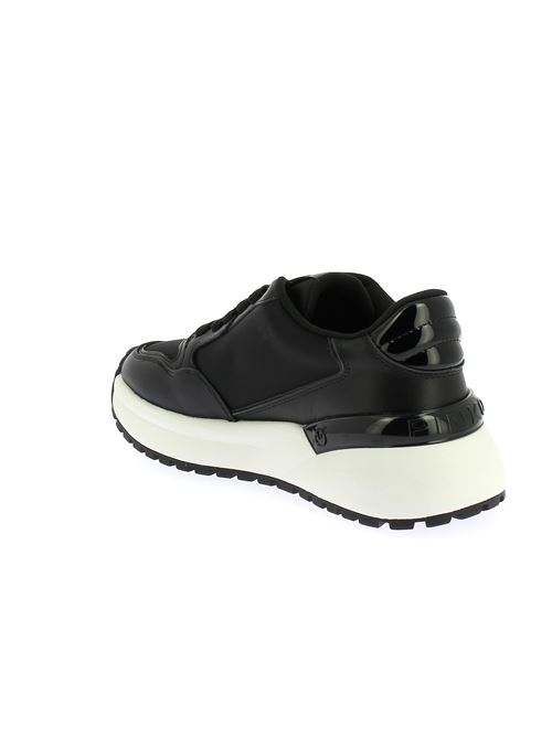 Gem 07 sneakers da donna in pelle e tessuto nero PINKO | SS0055P073Z99