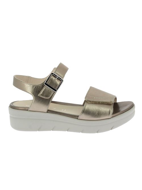 Aqua III sandalo con zeppa da donna in pelle bronzo STONEFLY | 108232Z00