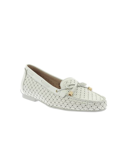 Capri III mocassino da donna in pelle bianca STONEFLY | 219081150