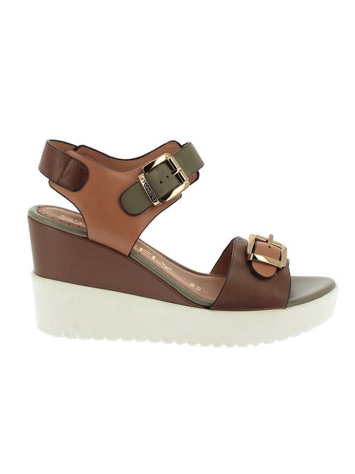 Ely 17 sandalo da donna in pelle multicolor STONEFLY | 219135AEK