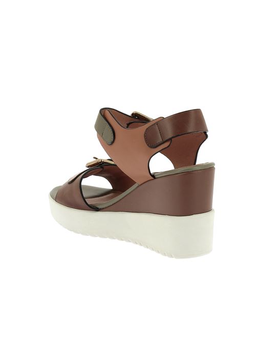 Ely 17 sandalo da donna in pelle multicolor STONEFLY | 219135AEK