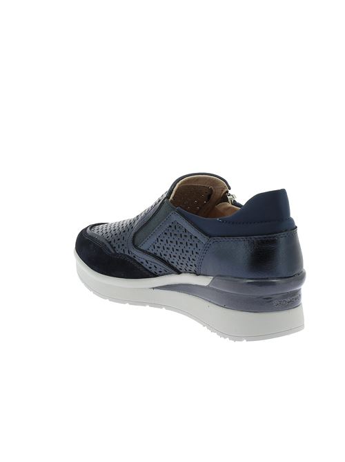 Cream 50 ghetta da donna in pelle blu STONEFLY | 220735100