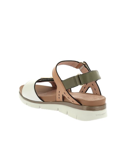 Elody 24 sandalo da donna in pelle multicolor STONEFLY | 220834BSE
