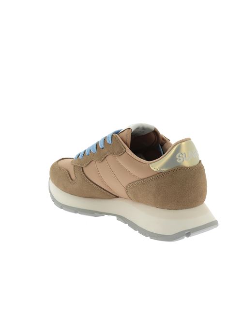 Ally Solid Nylon sneakers da donna in camoscio e tela beige SUN68 | BZ3520116