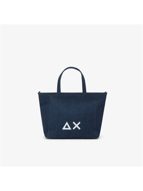 Small Canvas Bag borsa da donna in tela blu SUN68 | Z3526207