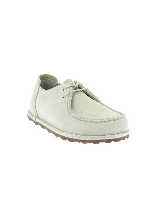Utti Lace donna in pelle scamosciata bianco ghiaccio con plantare estraibile BIRKENSTOCK | UTTI LACE W1029575