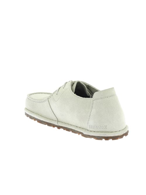 Utti Lace donna in pelle scamosciata bianco ghiaccio con plantare estraibile BIRKENSTOCK | UTTI LACE W1029575