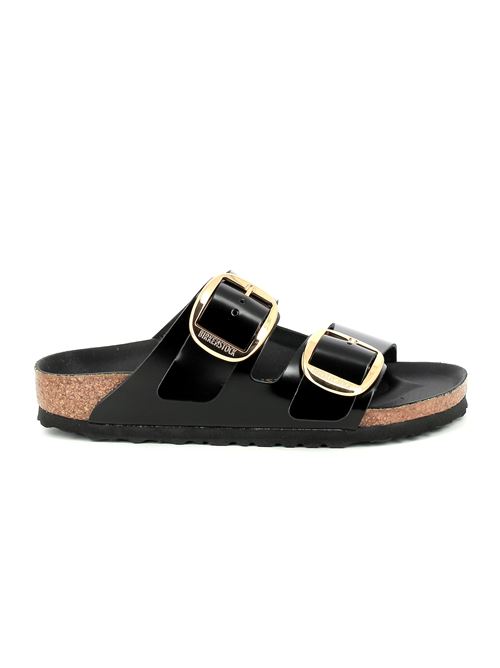 Arizona Big Bukle da donna in pelle spazzolata black BIRKENSTOCK | ARIZONA1021476