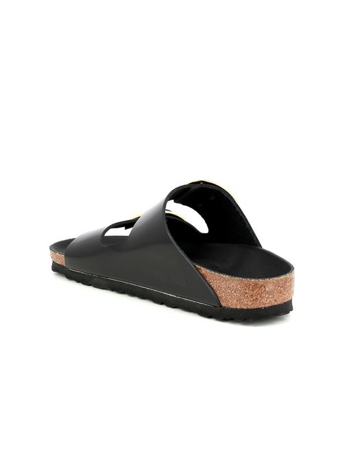 Arizona Big Bukle da donna in pelle spazzolata black BIRKENSTOCK | ARIZONA1021476