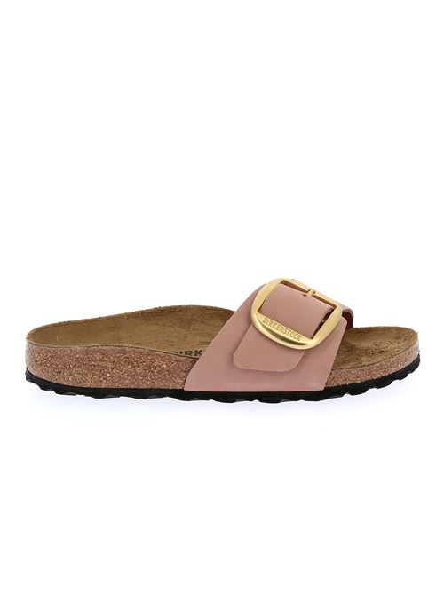 Madrid Big Buckle sabot da donna in nabuk old rose BIRKENSTOCK | MADRID1024039