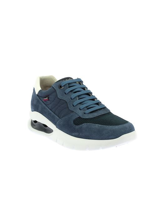 sneakers da uomo in camoscio e tessuto blu CALLAGHAN | 45422Y