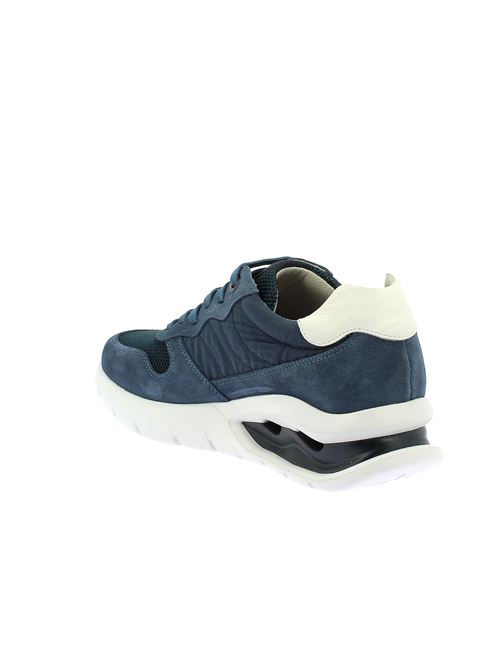 sneakers da uomo in camoscio e tessuto blu CALLAGHAN | 45422Y