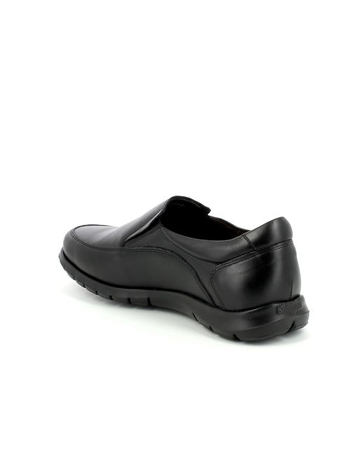 mocassino da uomo in pelle nera CALLAGHAN | 81311X