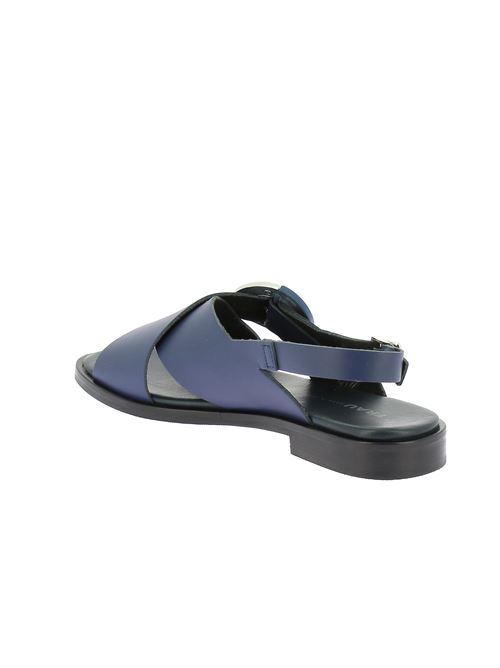 sandalo da donna in pelle blu FRAU | 85P6Y