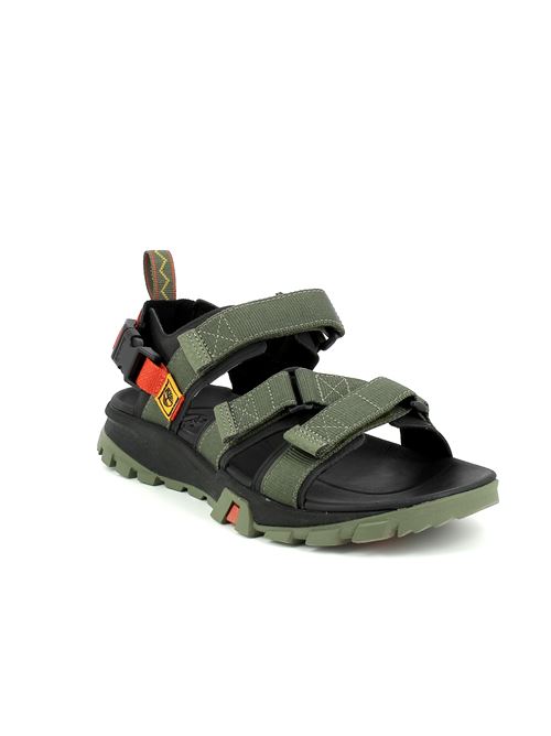 Garrison Trail sandalo a strap da uomo in tela verde TIMBERLAND | A5TC2X