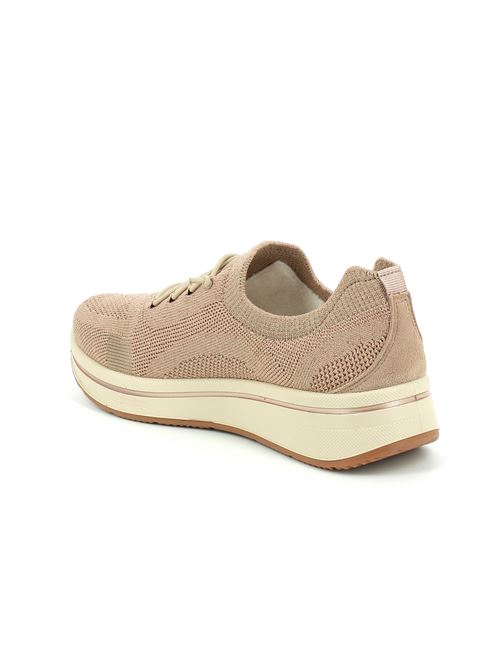 Sapporo 3.0 ghetta da donna in tessuto stretch beige ARA | 2753008