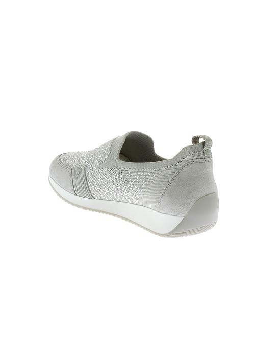 Lissabon 4.0 Highsoft ghetta da donna tessuto brillantinato grigio ARA | 4401006