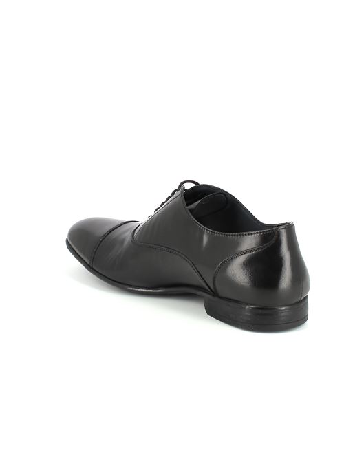 francesina elegante da uomo in pelle nera CALPIERRE | 2055X