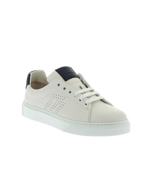 sneakers da uomo in pelle bianca FRAU | 28M3X