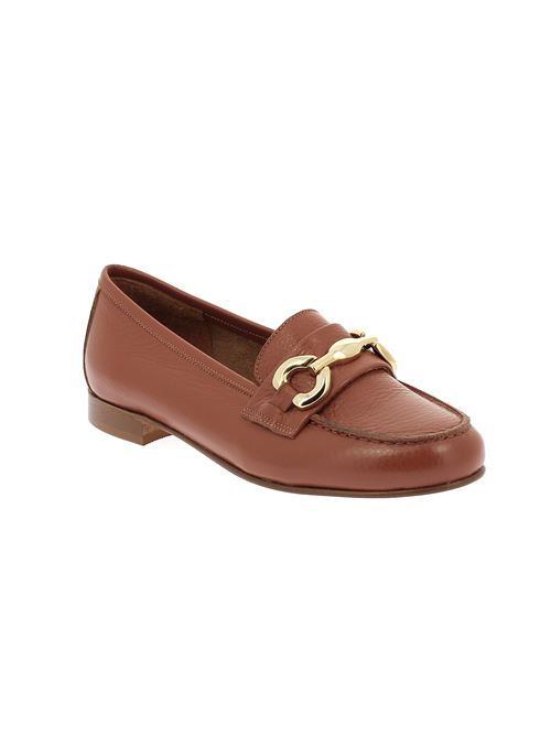 mocassino da donna in pelle cuoio G.LUCA | GL166X