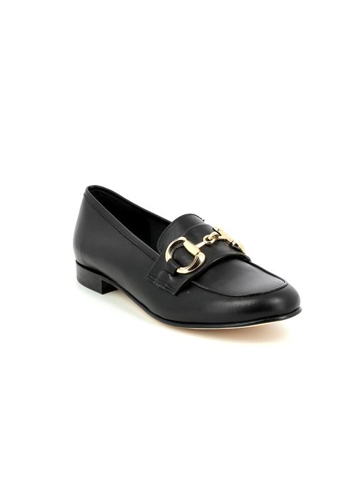 mocassino da donna in pelle nera G.LUCA | GL173X