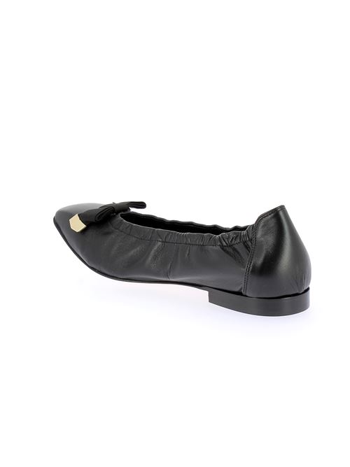 ballerina da donna in pelle nera G.LUCA | GL193W