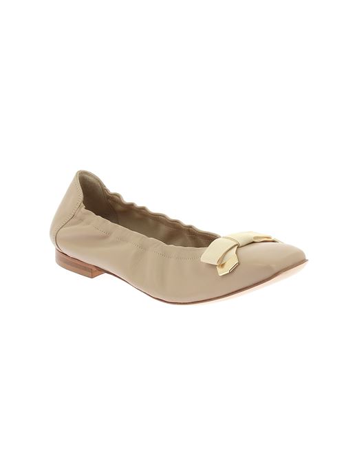 ballerina da donna in pelle beige G.LUCA | GL193Y