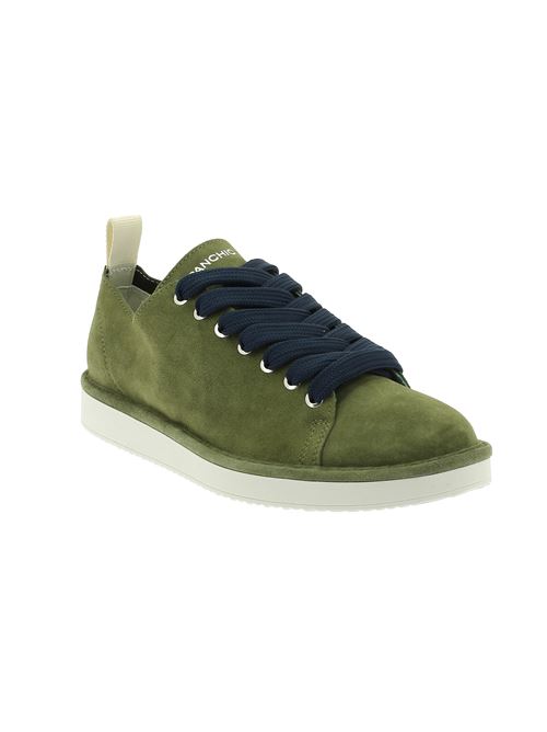 P01 sneakers da uomo in camoscio verde PANCHIC | P01M011-00552161