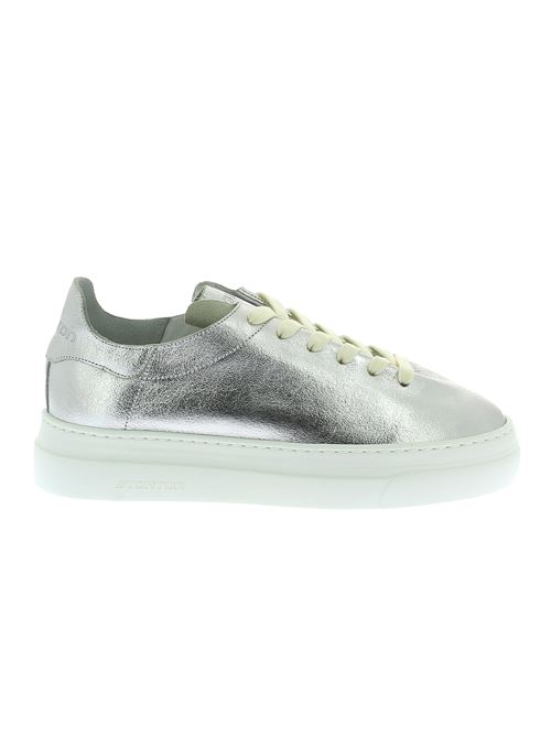 sneakers da donna in pelle argento STOKTON | 752Y