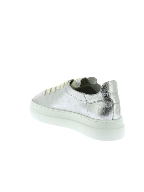 sneakers da donna in pelle argento STOKTON | 752Y