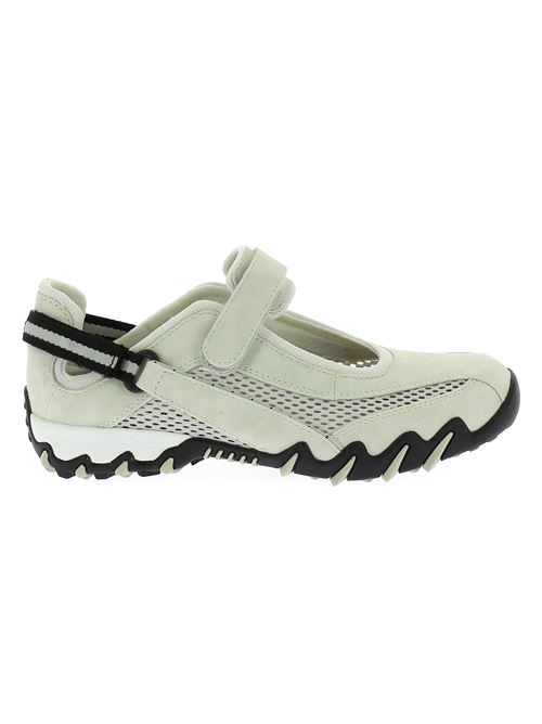 Niro ballerina in ecopelle e rete bianca ALLROUNDER | NIRO80-06