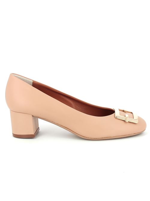 decolleté con tacco in pelle nude BERTOSSI | 339X