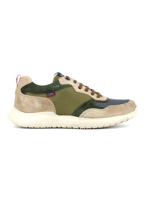 sneakers da uomo modello Malibu in camoscio e tela multicolor CALLAGHAN | 537026