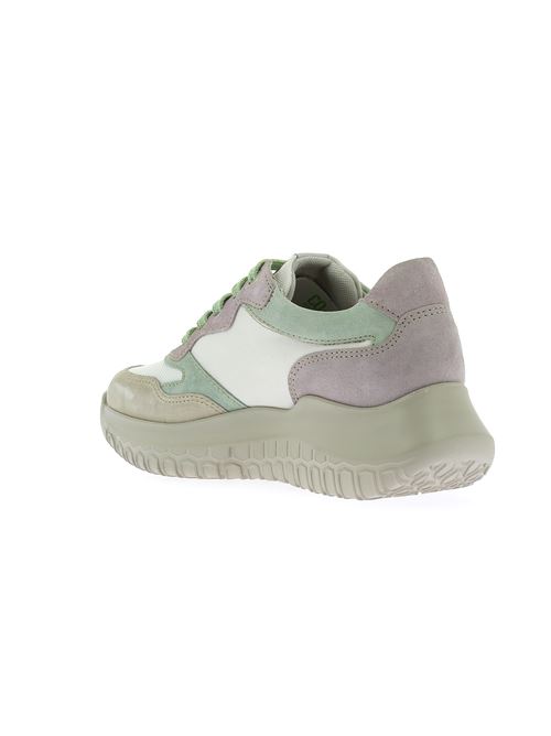 sneakers da donna modello Malibu in camoscio e tela multicolor CALLAGHAN | 538021