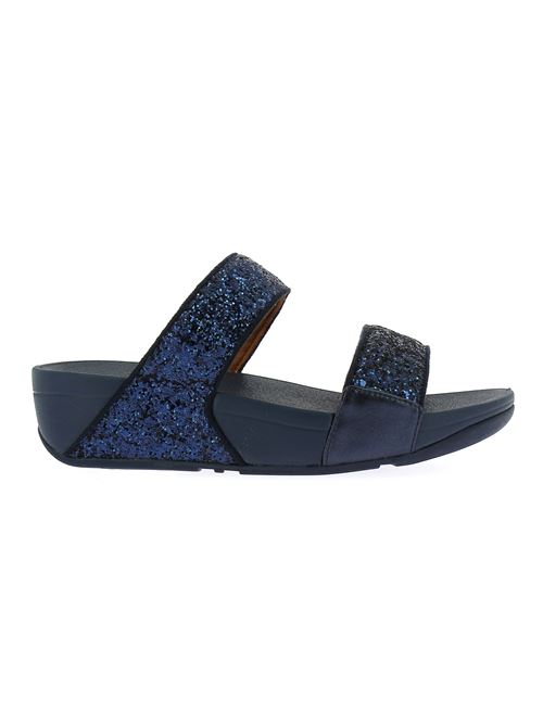 sabot modello Lulu in glitter blu FITFLOP ET3 399 Bertossi Calzature